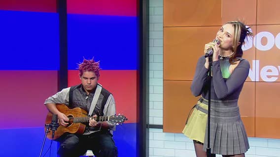 Recording artist Lolo Zouaï performs on Good Day New York